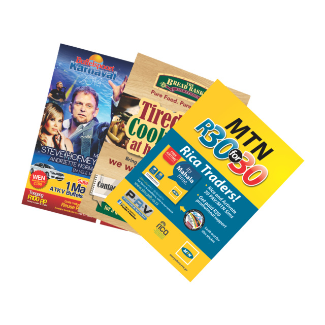 Art Paper 128gsm A3 Glossy_Flyers_Poster_Leaflet_Booklet