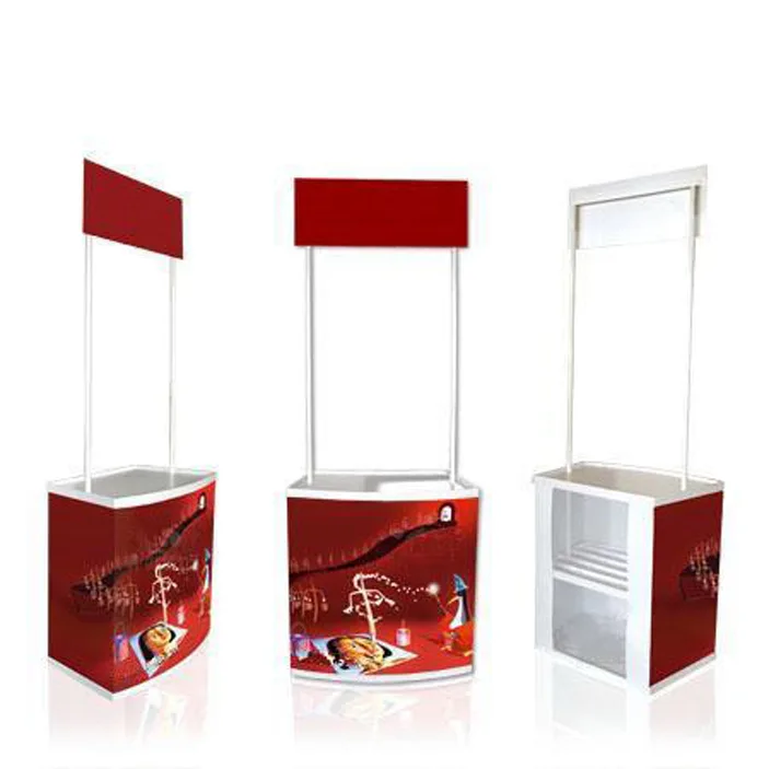 PVC Sampling Counter Easy Setup MidWeight Promotion Table - MX-PVC