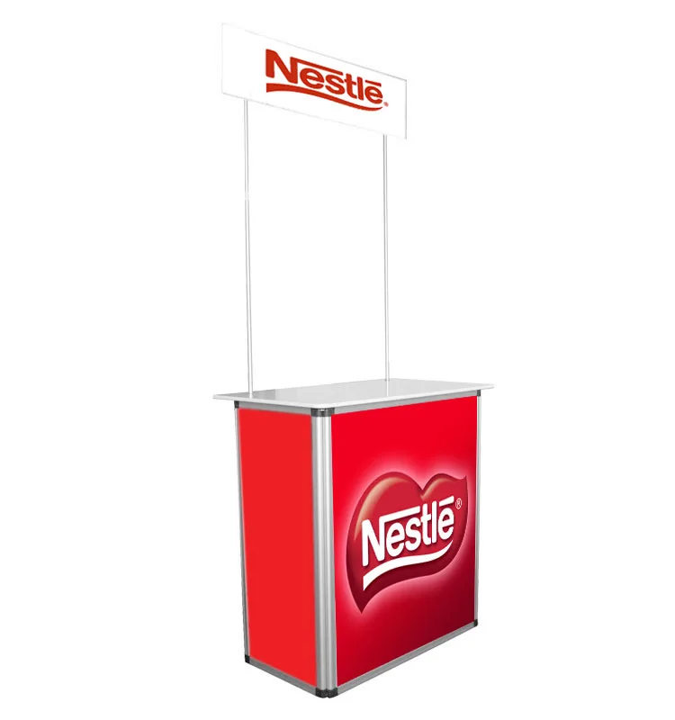 Deluxe Sampling Booth Table - Foldable & Easy Setup -  MX-TSB1