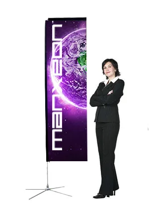 Rectangle Flying Flag Banner - MX-MRFB3