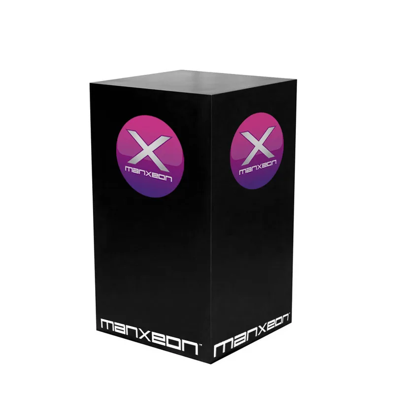 Cube Pedestal Display Black Edition - MX-PTB35