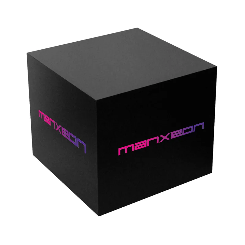 Cube Pedestal Display Black Edition - MX-PTB24