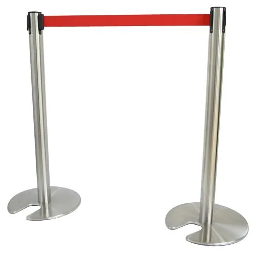 Stackable Queue Up Stand Retractable Belt - MX-SQUSB