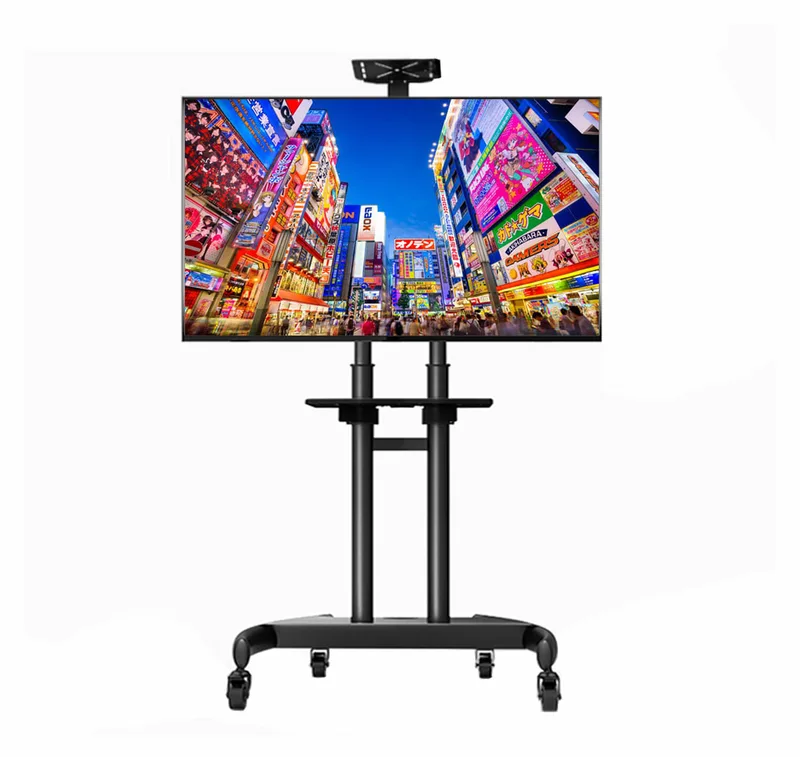 Snap Lock LED TV Monitor Stand with wheel and Universal Rack 40 - 75 Inch - MX-TVS06
