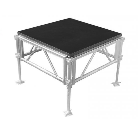 Aluminum Heavy Duty Concert Truss Stage 4x4 Anti Slippery Matt - MX-HDSTG44